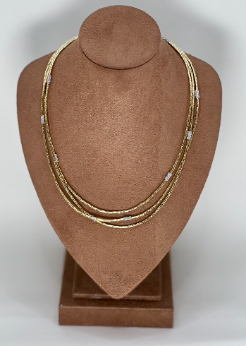 cordão canutilhos 3 voltas